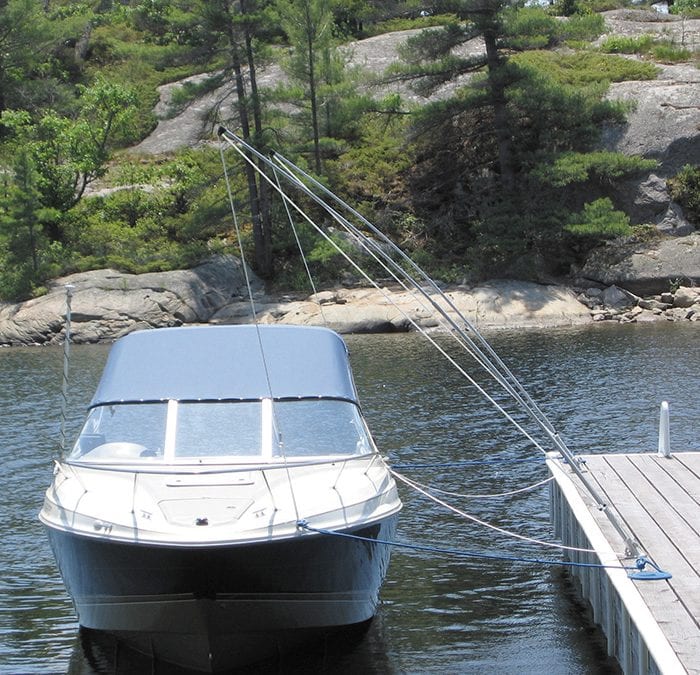 14 foot Premium Mooring Whip (set of 2) for craft up to 28 ft. or 10000Lb