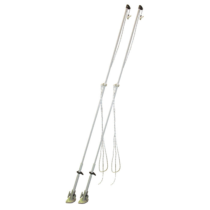 14 foot Premium Mooring Whip (set of 2) for craft up to 28 ft. or 10000Lb