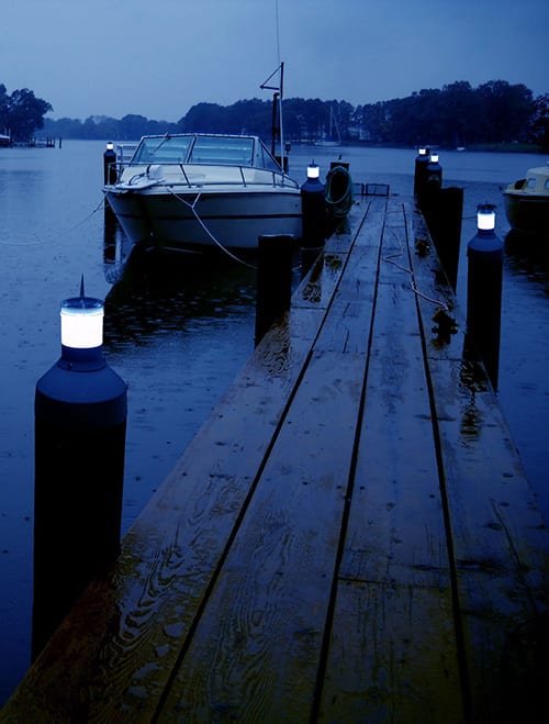 Solar Piling Cap Light