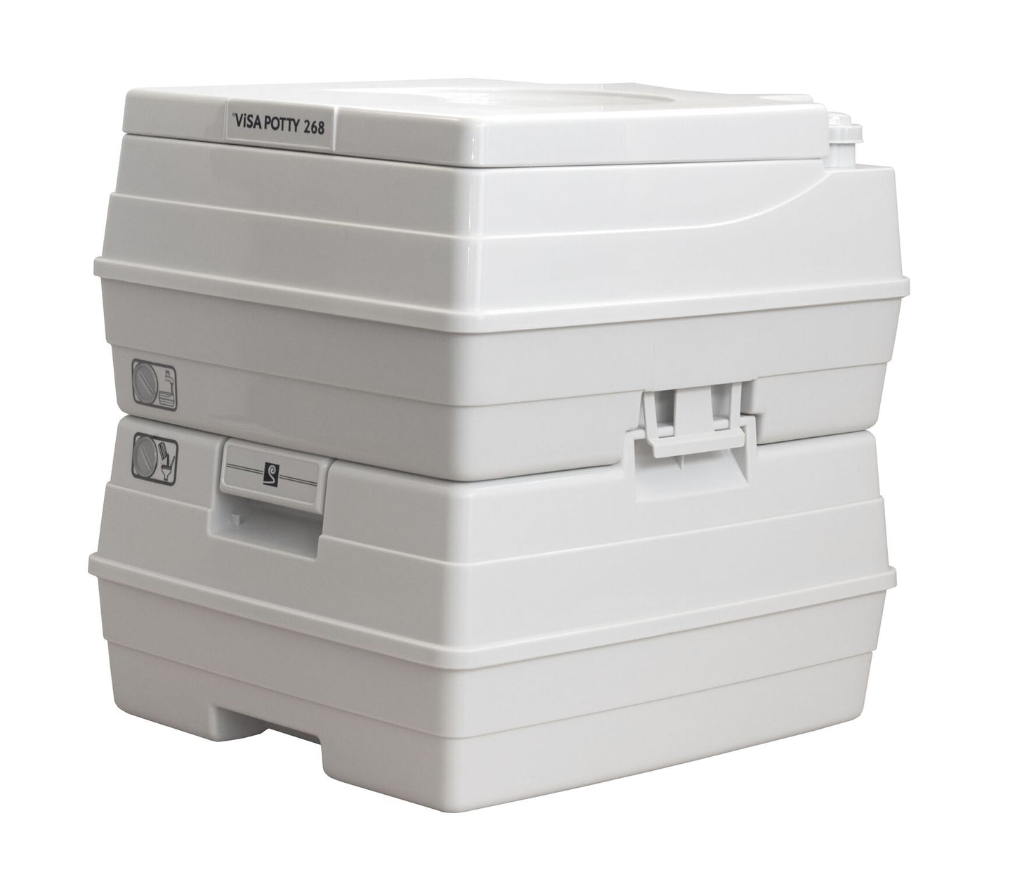 24Litre Visa Toilet; Grey - shop.cmpgroup.net