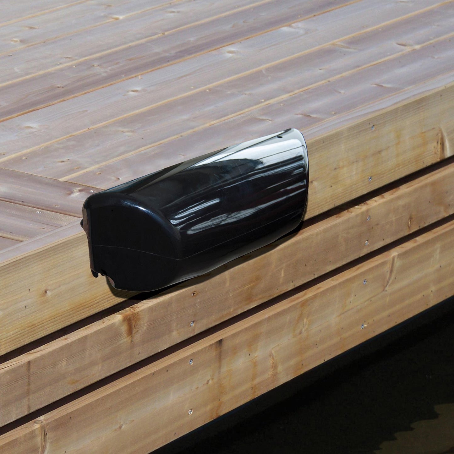 7 inches x 16inches DockSide Dock Bumper Black