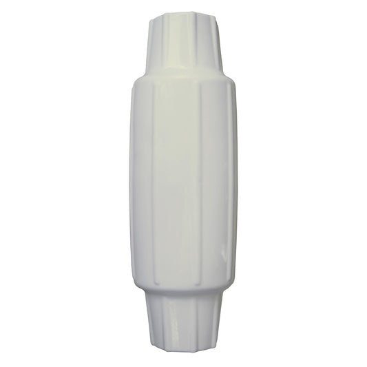 PVC Torpedo Bumper 18" White