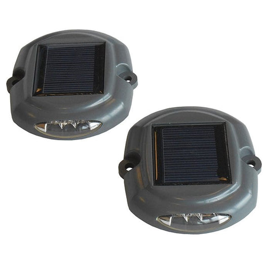 Dock Lite SolarDock&DeckLightc/w on/off 2PK