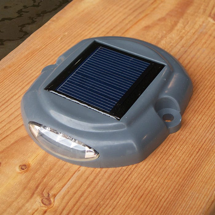 Dock Lite SolarDock&DeckLightc/w on/off 2PK
