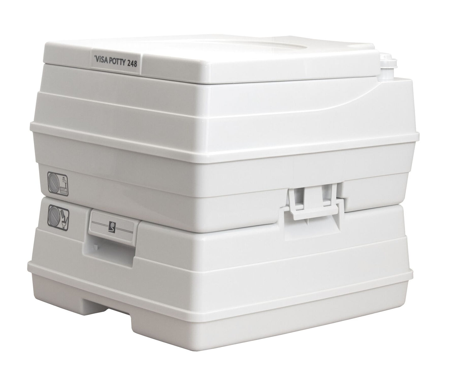 18Litre Visa Toilet; Grey - shop.cmpgroup.net