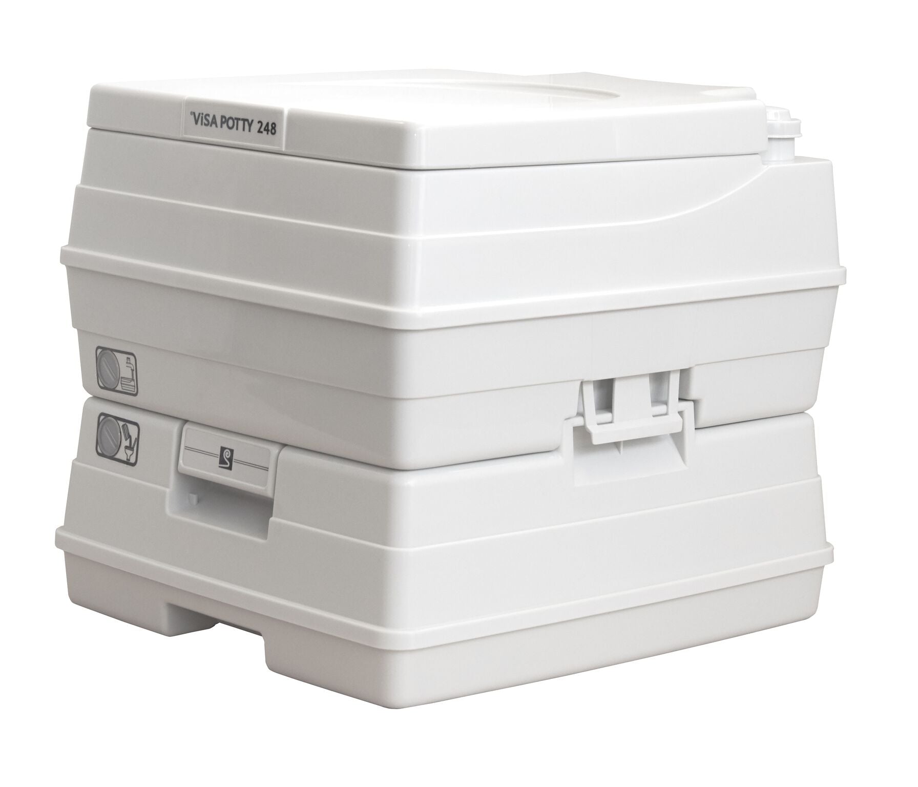 18Litre Visa Toilet; Grey - shop.cmpgroup.net