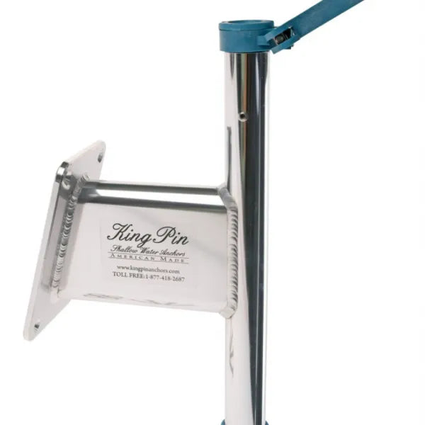 5 Inch Quick Release Transom Clear Anodized