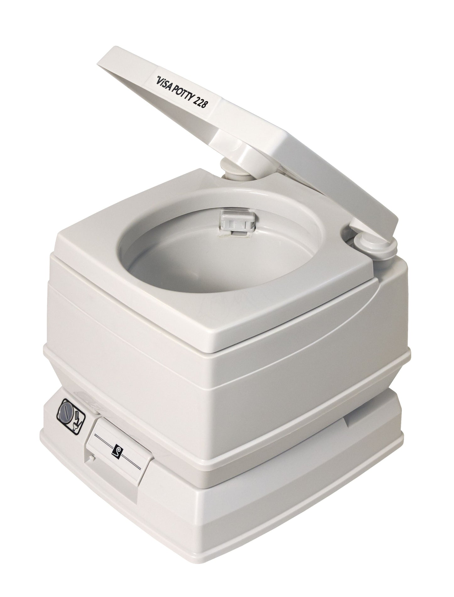 8Litre Visa Toilet; Grey - shop.cmpgroup.net