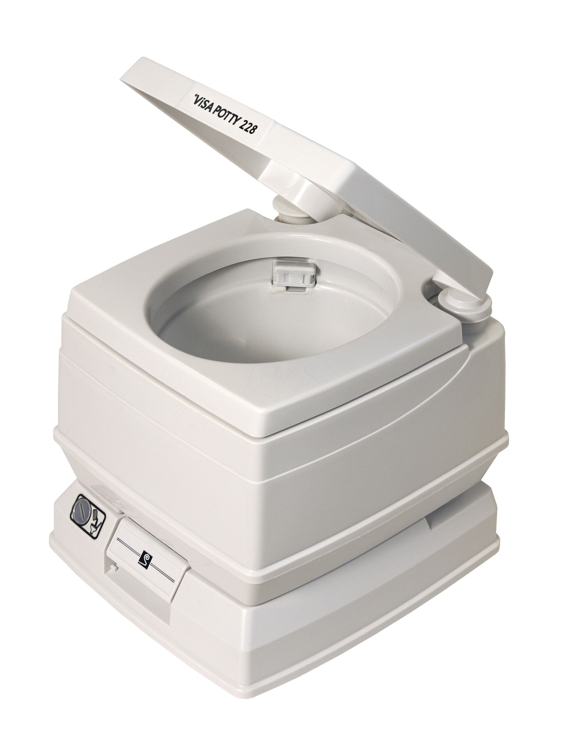 8Litre Visa Toilet; Grey - shop.cmpgroup.net