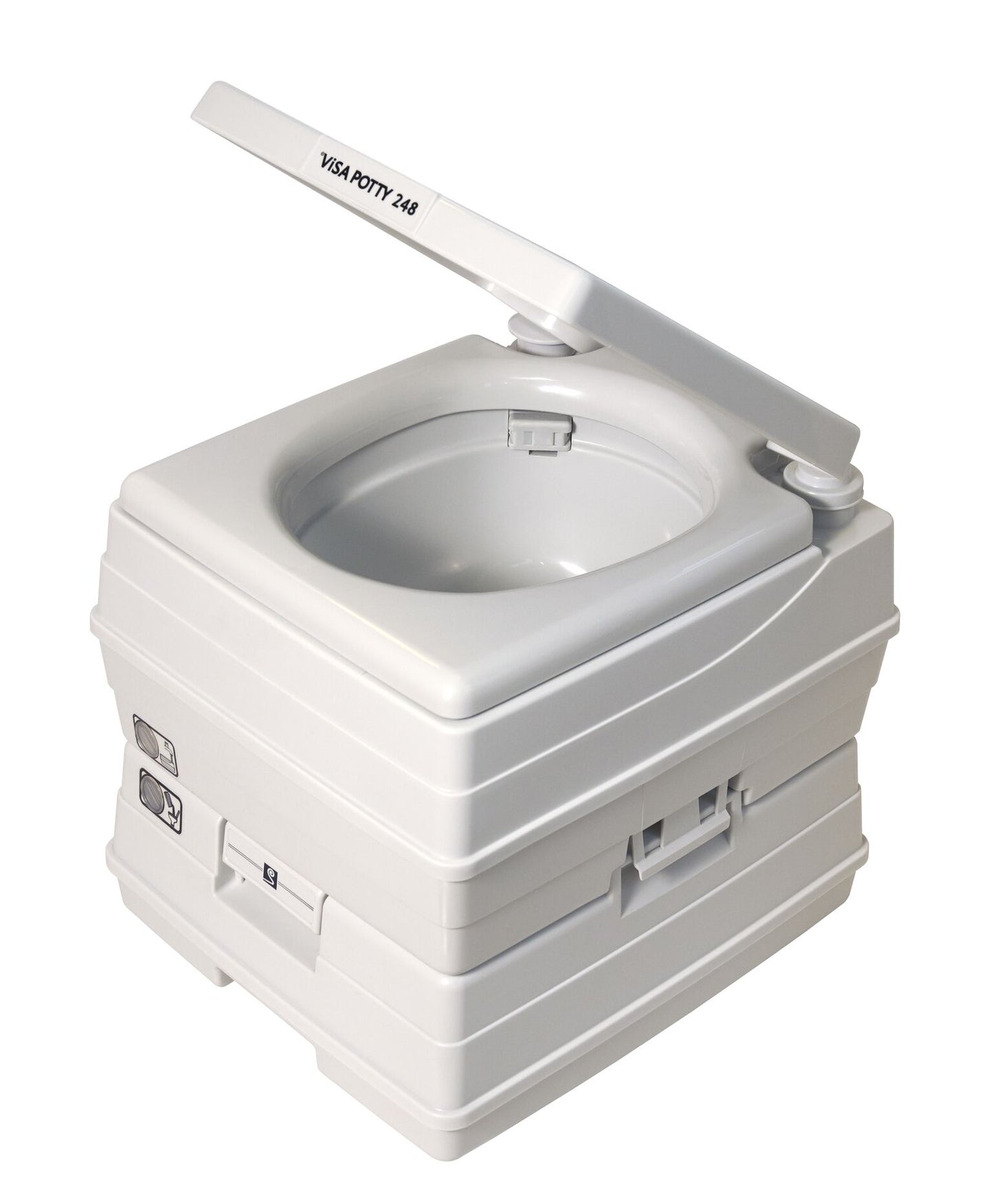 18Litre Visa Toilet; Grey - shop.cmpgroup.net