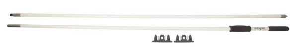 8 Ft Pole White 2pc