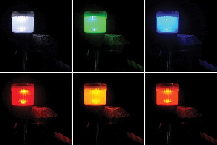 Post Lite Solar LED Multi Color(2pk)