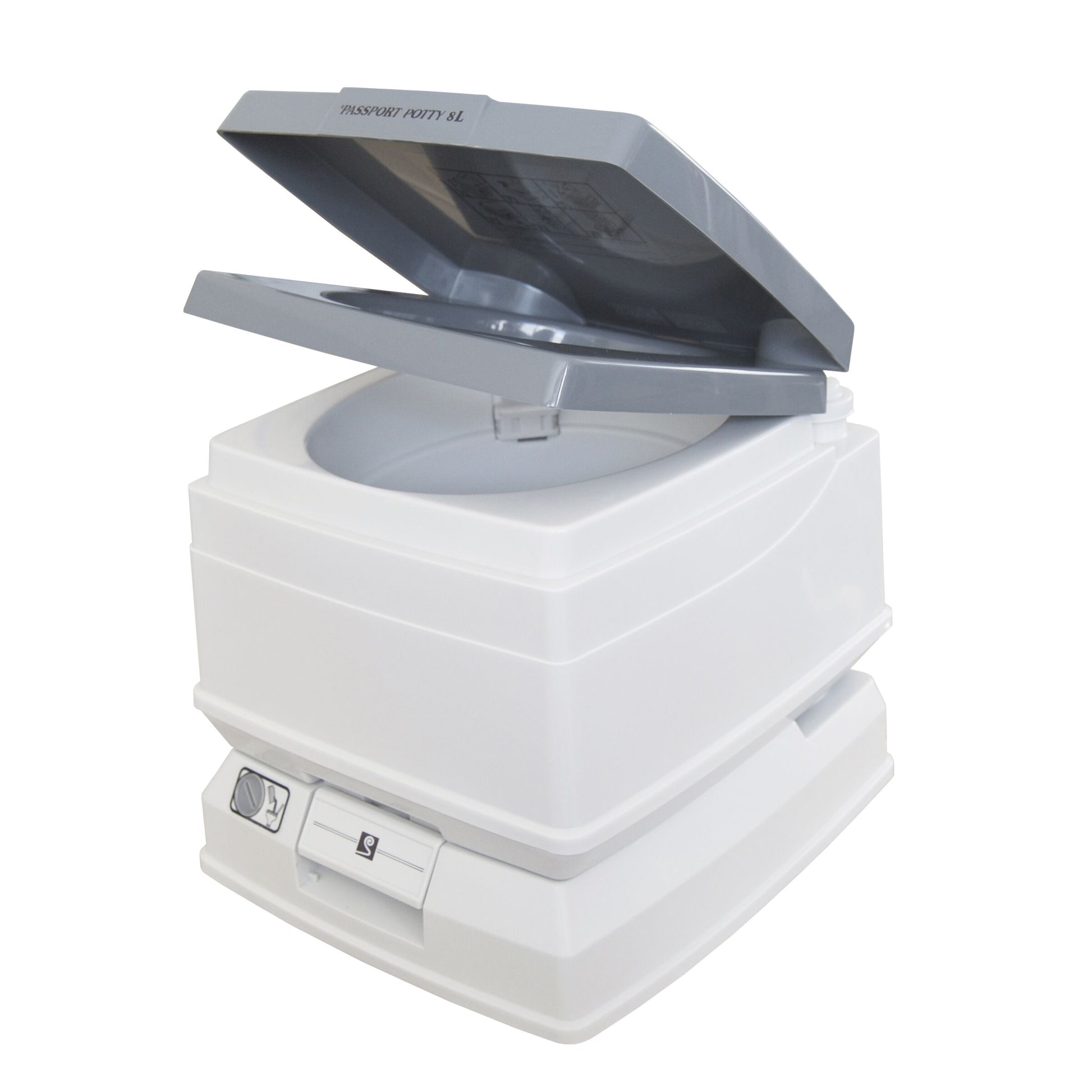 8 Litre Passport Toilet; Grey - shop.cmpgroup.net