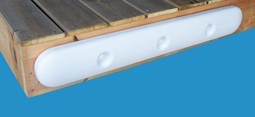 35" PVC UltraGard Bumper White (1pc/pk)