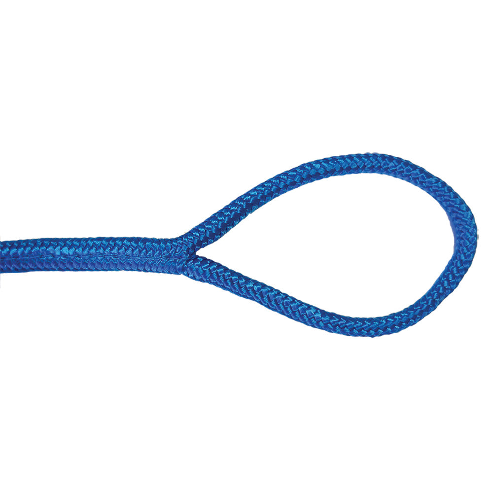 Titan 3/4in-20ft Double Braid Nylon Dock Line - Blue
