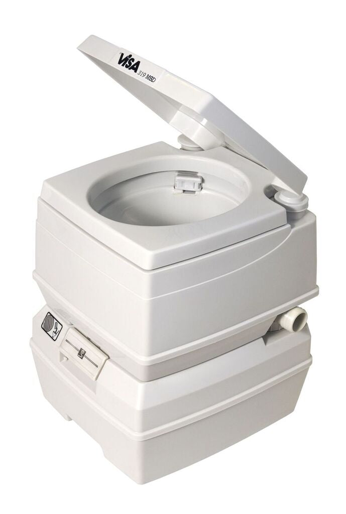 18Litre Visa MSD Toilet ;Grey - shop.cmpgroup.net