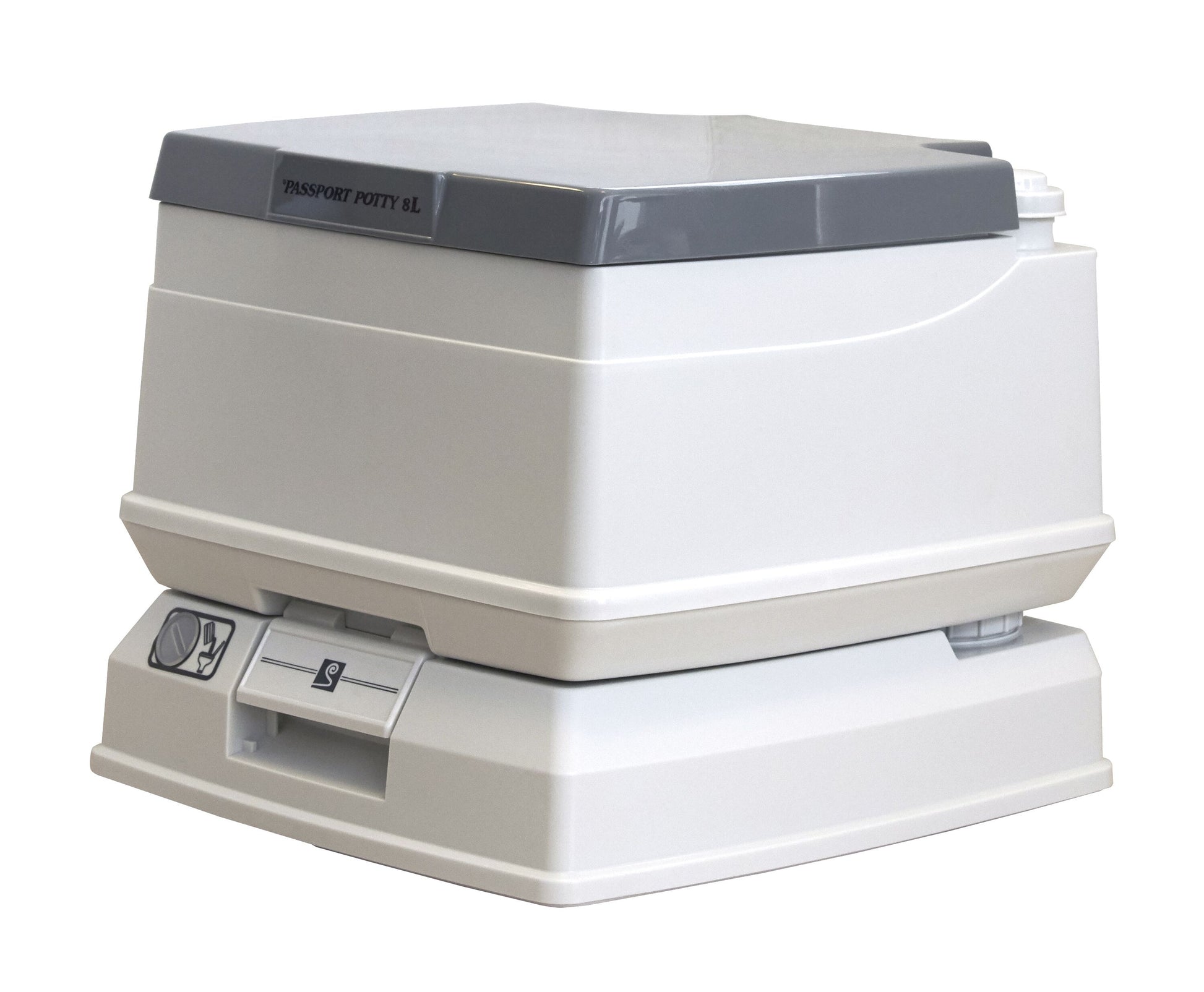 8 Litre Passport Toilet; Grey - shop.cmpgroup.net