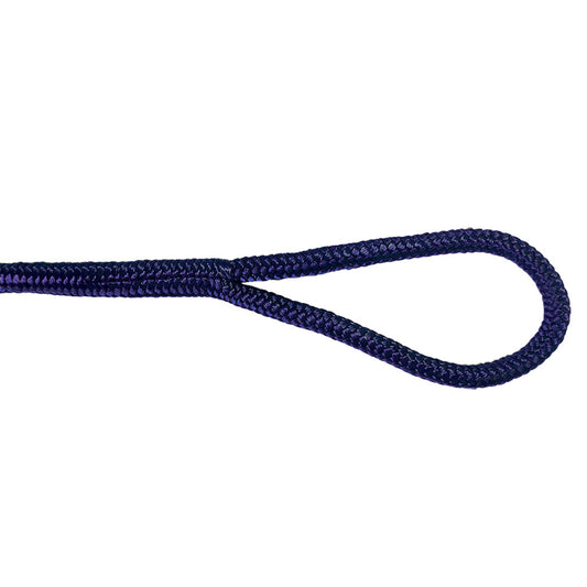 Titan 3/8in-15ft Double Braid Nylon Dock Line - Navy