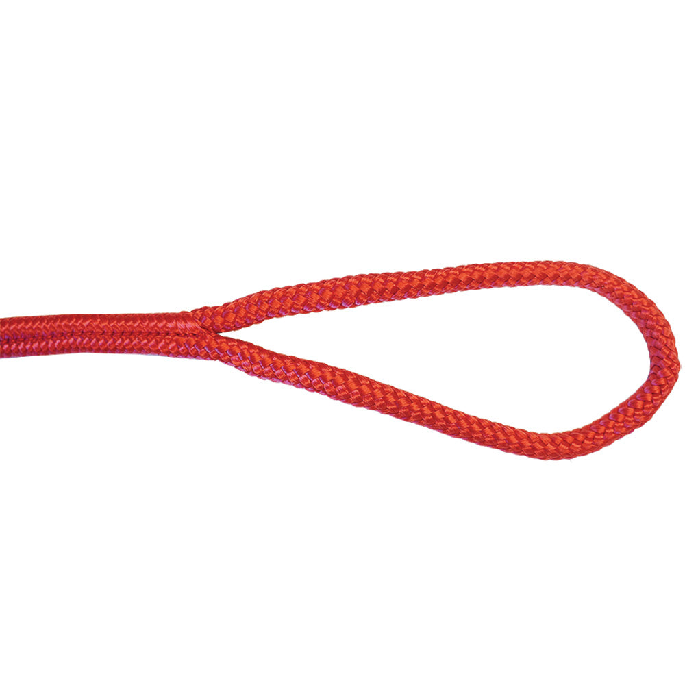 Titan 1/2in-25ft Double Braid Nylon Dock Line - Red