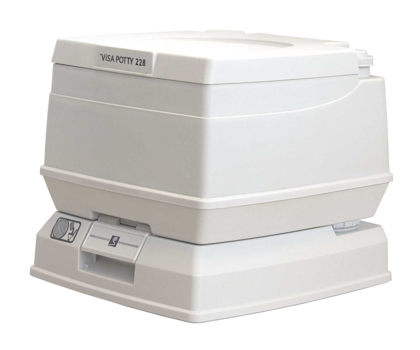 8Litre Visa Toilet; Grey - shop.cmpgroup.net