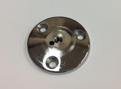 Anglers Pal Base Plate - Steel - Chrome Plated - shop.cmpgroup.net
