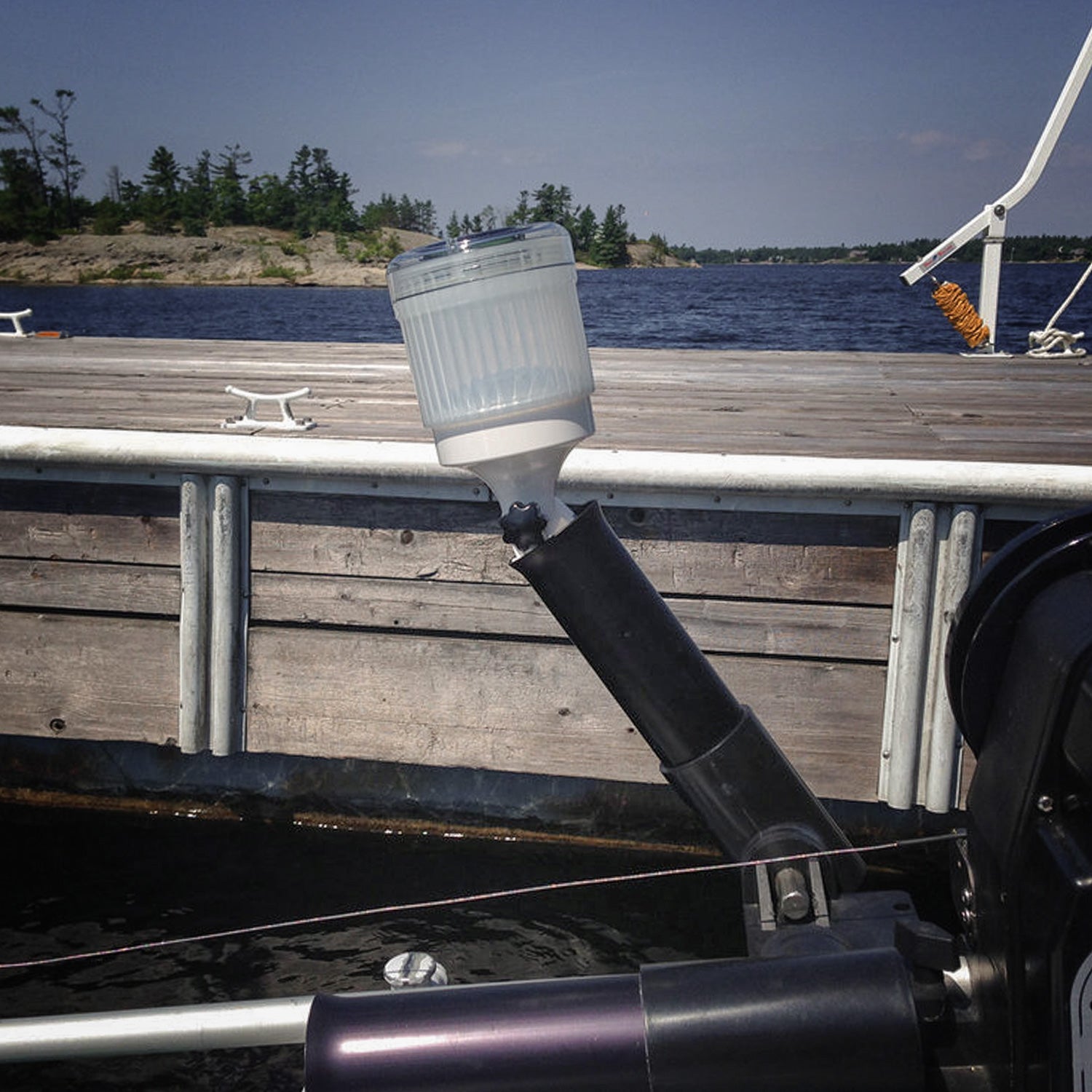 Clearance Sale: Dock Edge+ Rod Holder Lite Solar –