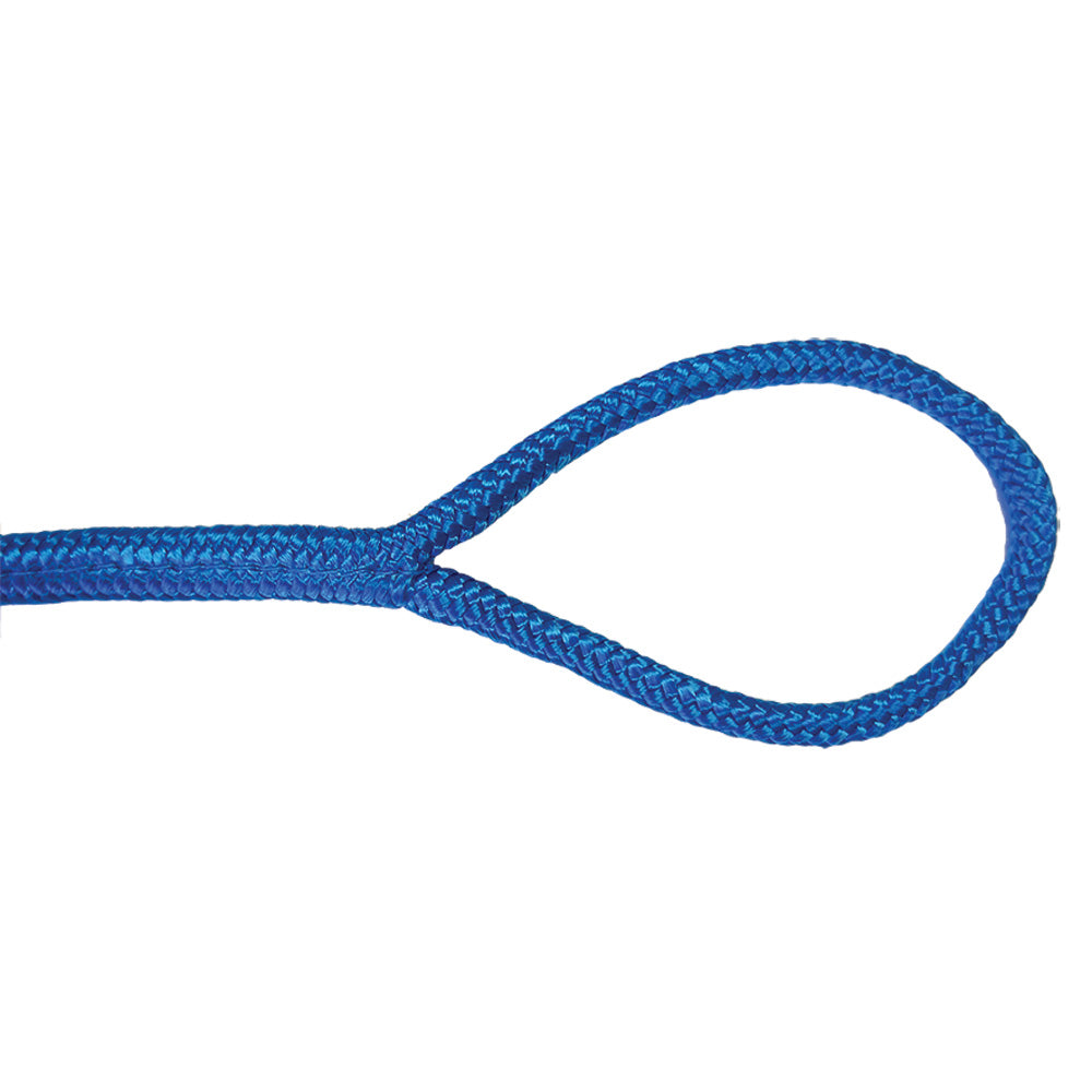 Titan 3/4in-25ft Double Braid Nylon Dock Line - Blue