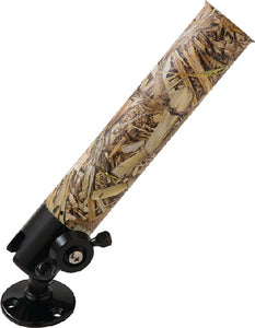 Rod Holder S.S. Permanent Mount Base Camo 7in