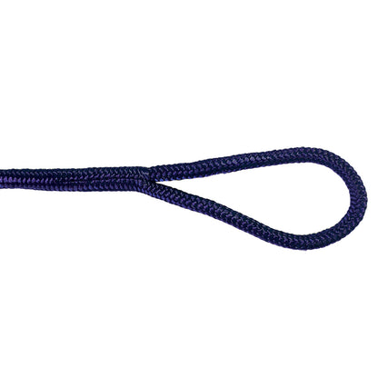 Titan 1/2in-15ft Double Braid Dock Line - Navy