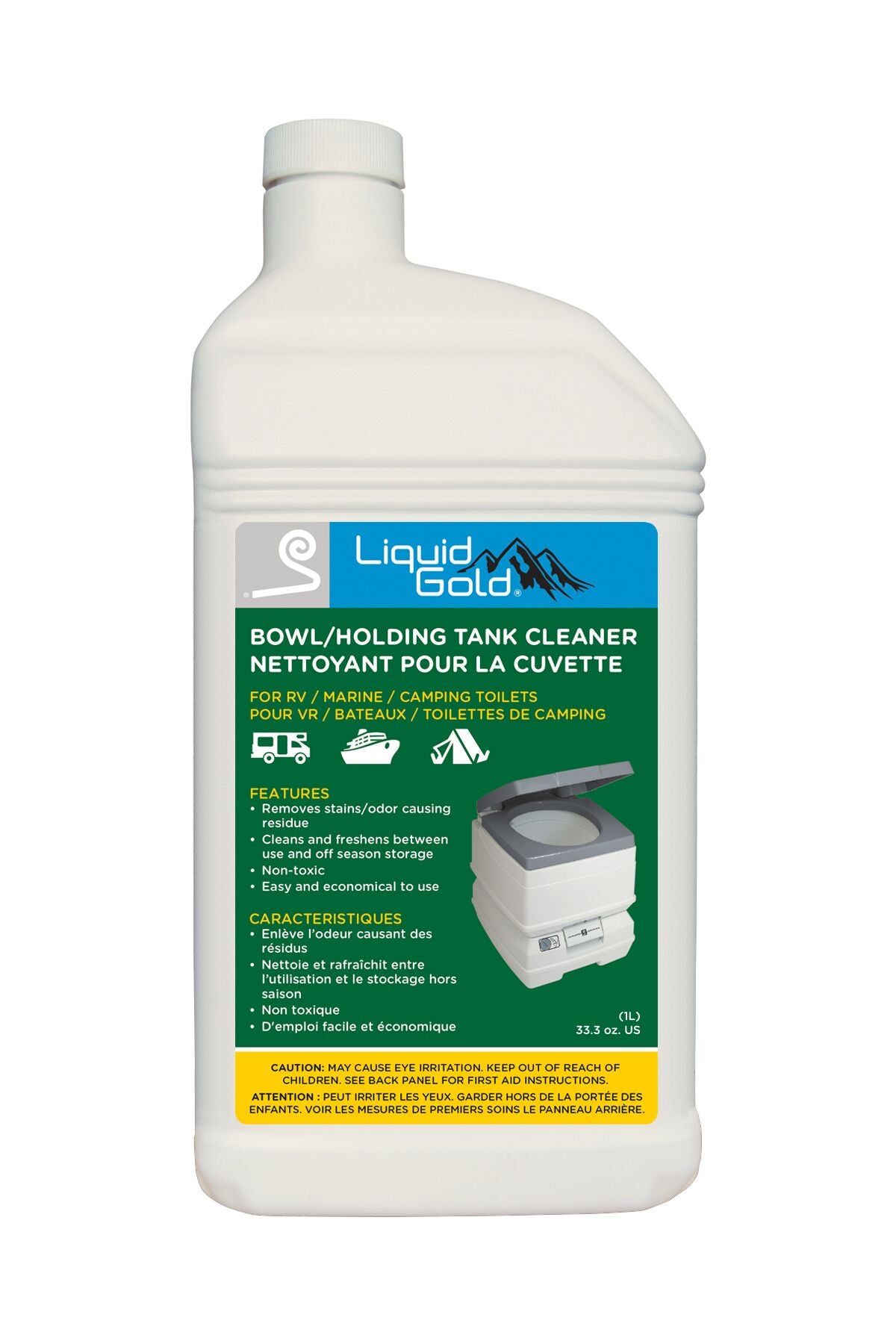 Liquid Gold Bowl and Tank Cleaner ; 1Litre - shop.cmpgroup.net